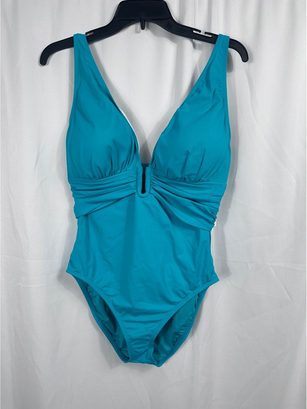 Bleu Rod Beattie Teal One Piece Swimsuit Size 12